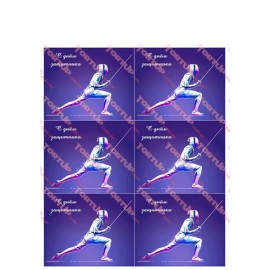 Вафельна картинка Спорт 033